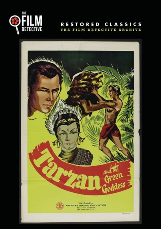 Tarzan and the Green Goddess cover art