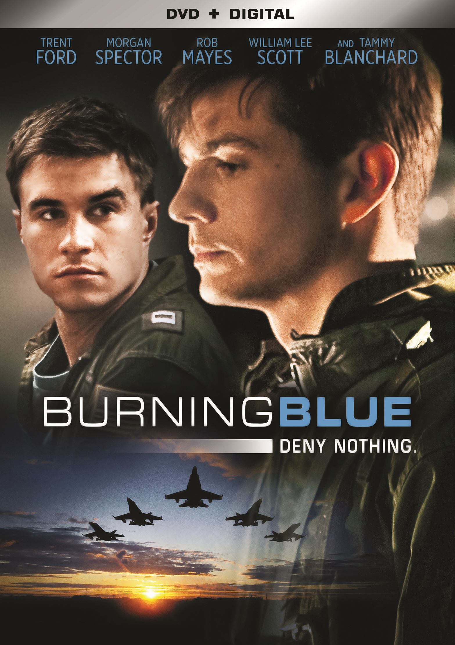 Burning Blue cover art