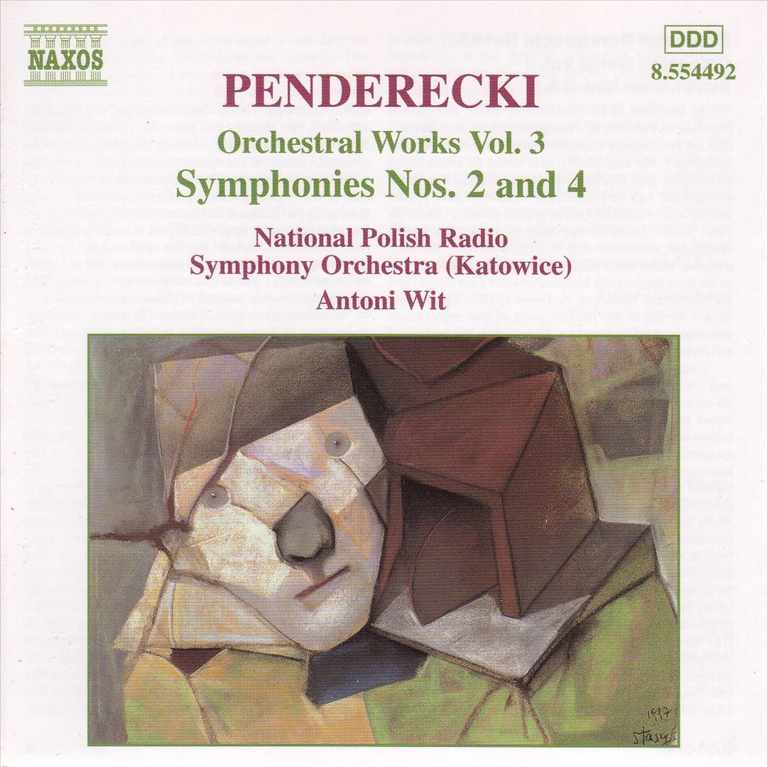 Penderecki: Orchestral Works Vol.3 cover art