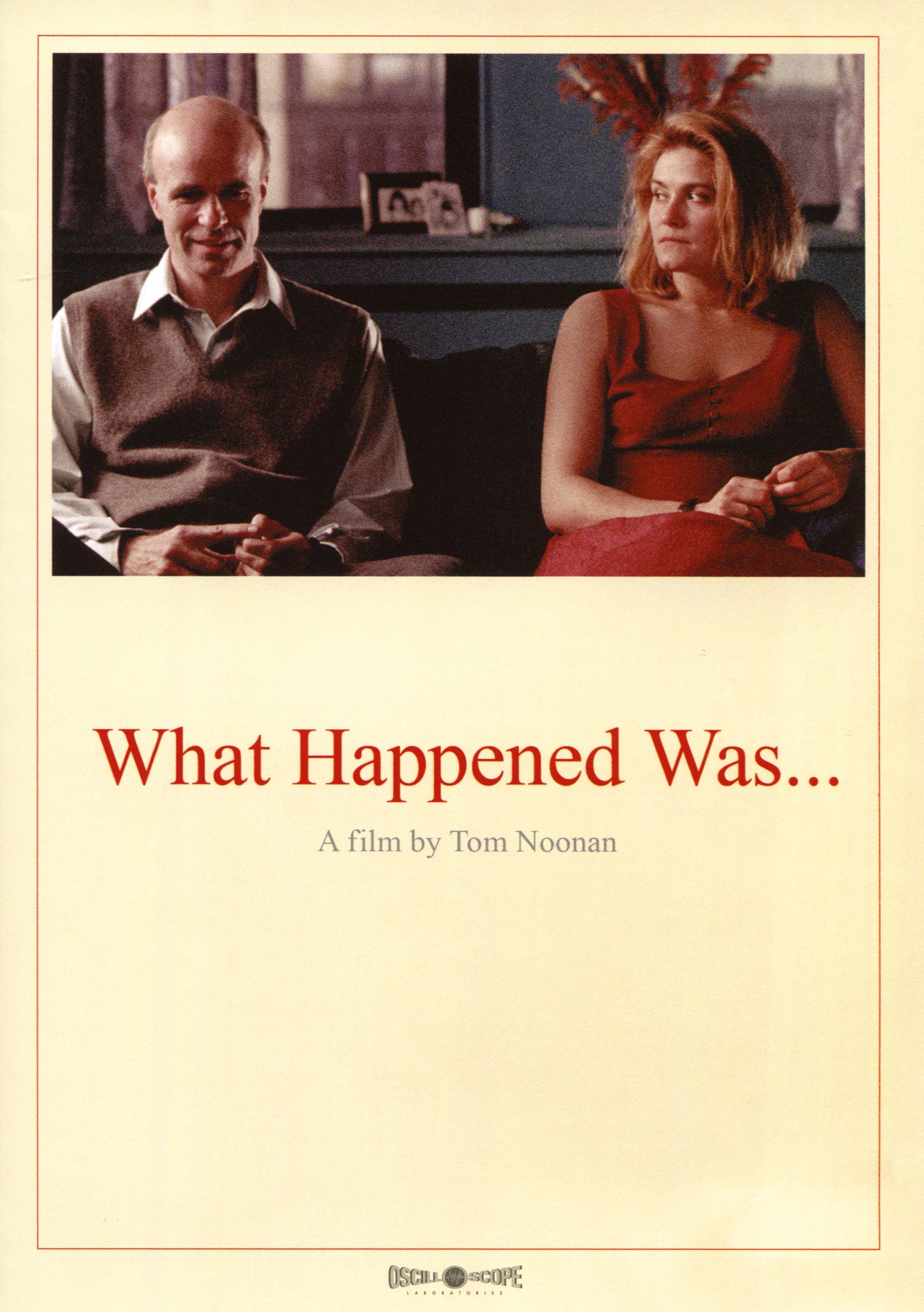 What Happened Was... cover art