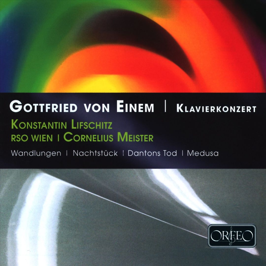 Gottfried von Einem: Klavierkonzert cover art