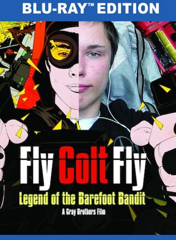 Fly Colt Fly: Legend of the Barefoot Bandit [Blu-ray] cover art