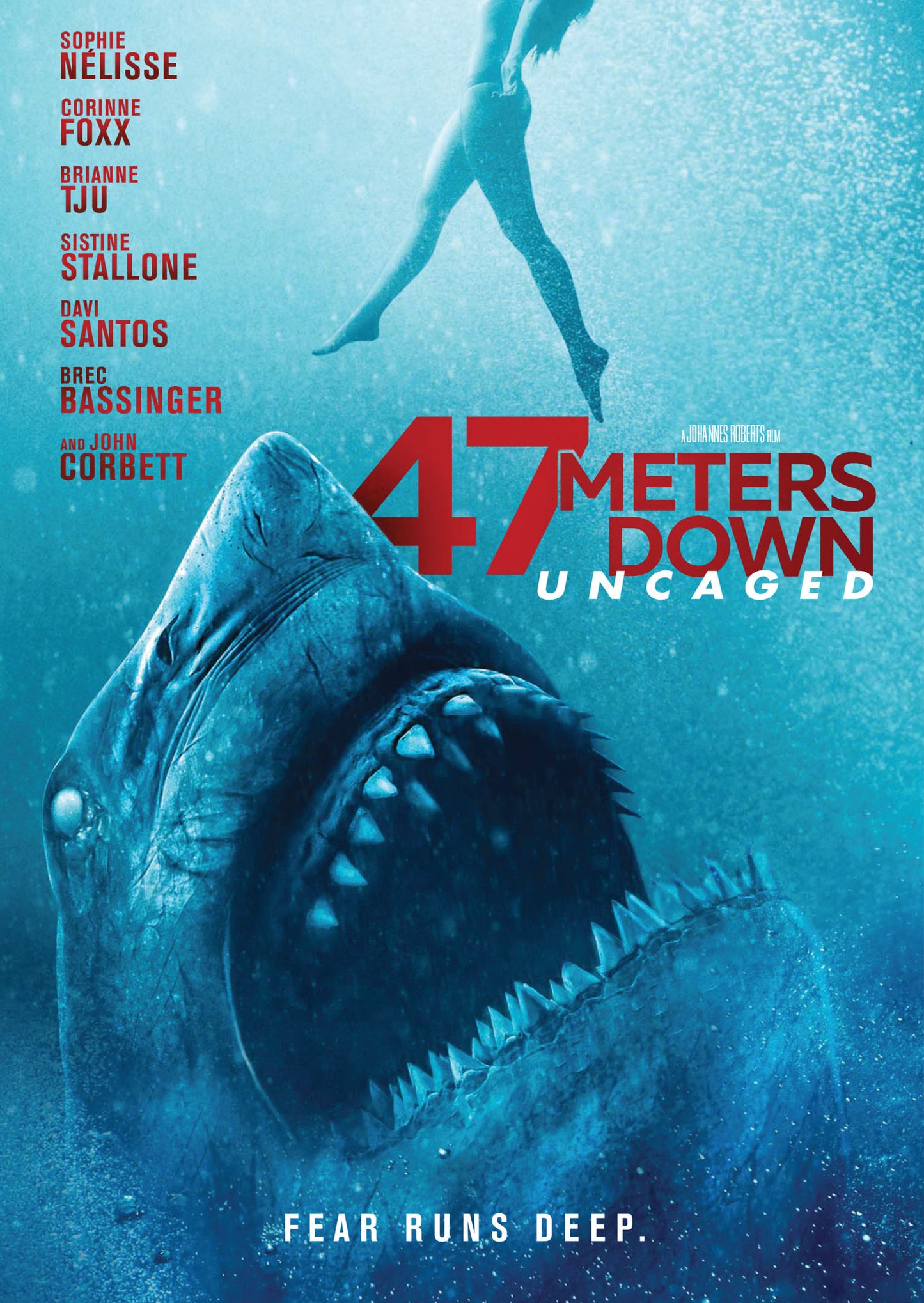 47 Meters Down: Uncaged cover art