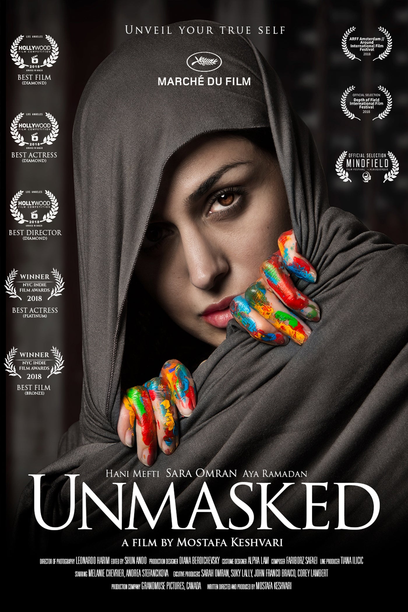 Unmasked cover art