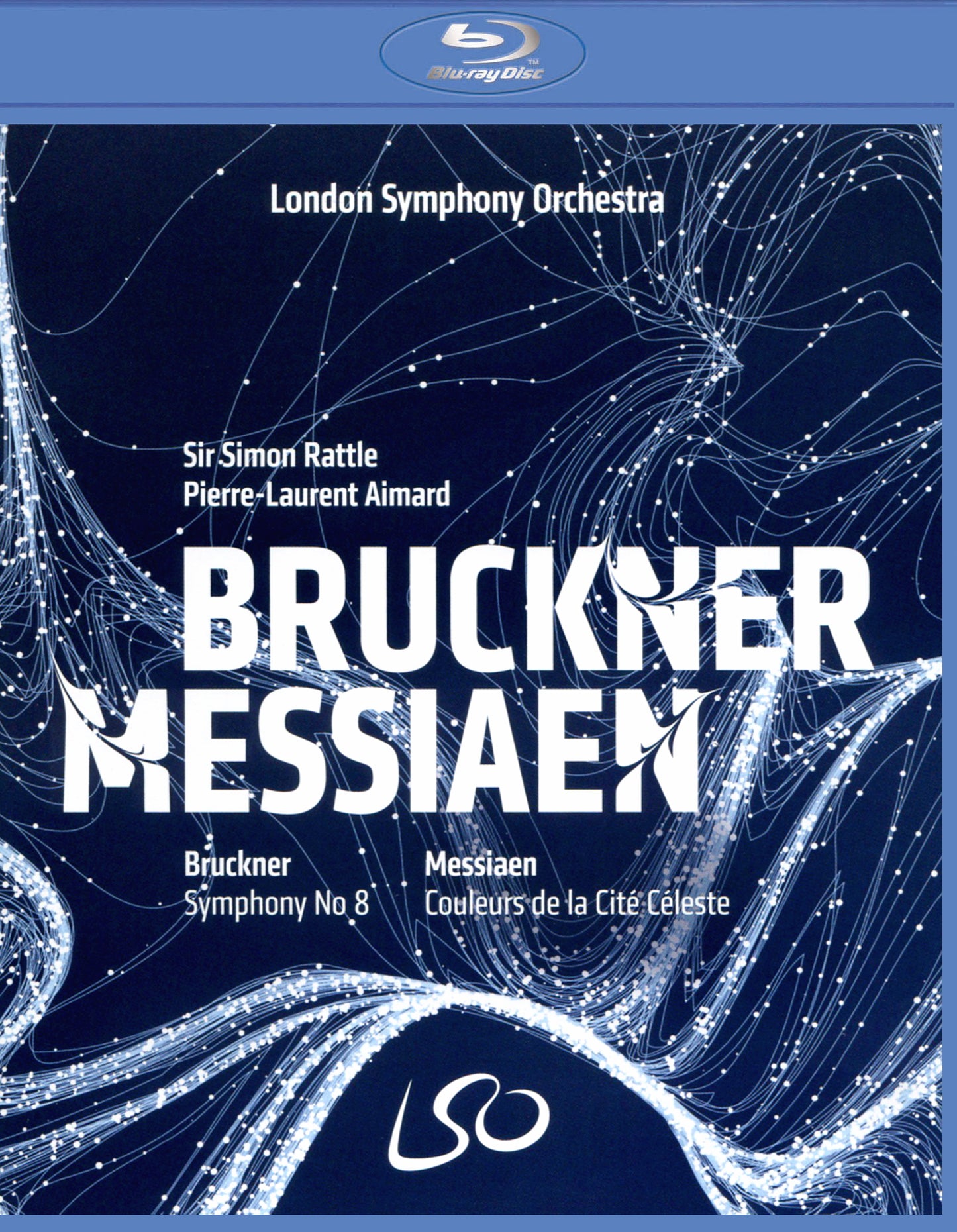 Bruckner: Symphony No. 8; Messiaen: Couleurs de la Cité Céleste [Video] cover art