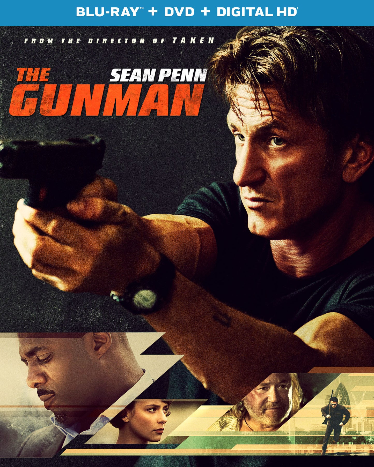Gunman [2 Discs] [With Digital Copy] [Blu-ray/DVD] cover art
