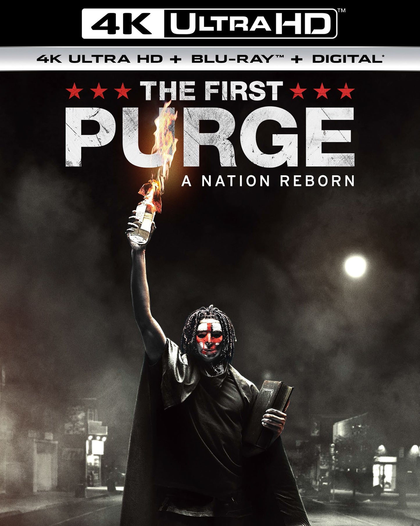First Purge [Includes Digital Copy] [4K Ultra HD Blu-ray/Blu-ray] cover art