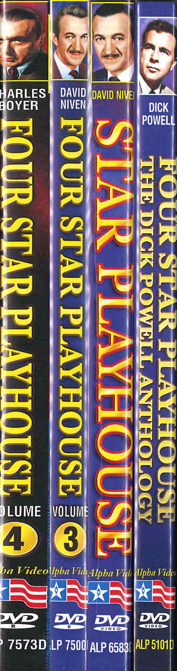 Four Star Playhouse: Volumes 1-4 cover art