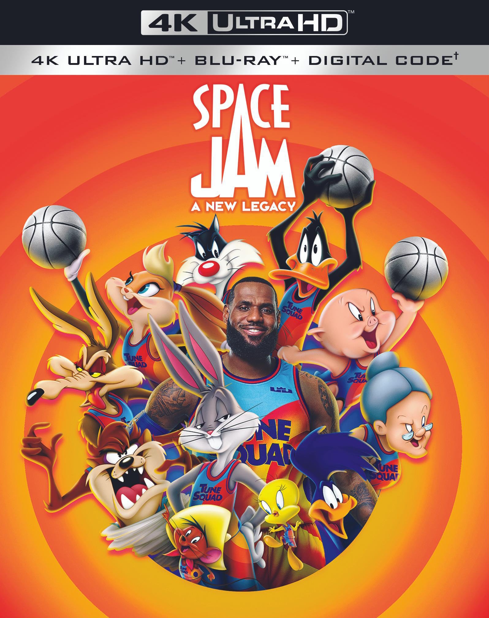 Space Jam: A New Legacy [4K Ultra HD Blu-ray/Blu-ray] cover art