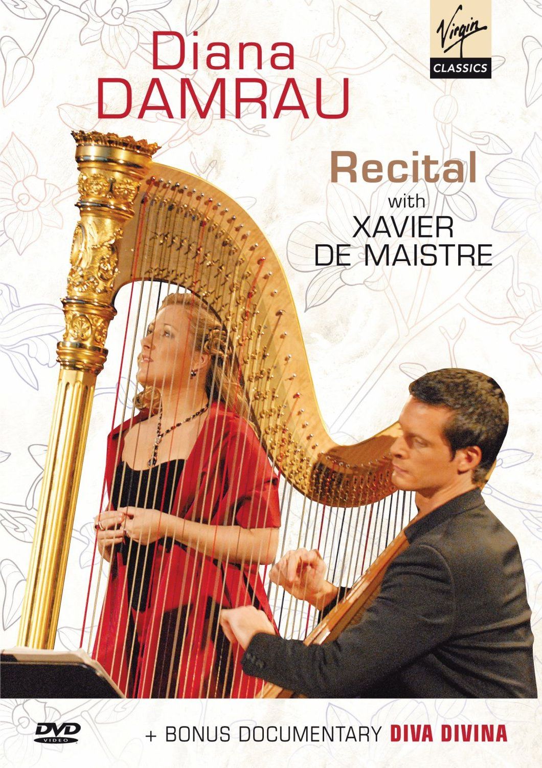 Diana Damrau: Recital with Xavier de Maistre; Documentary "Diva Divina" [Video] cover art