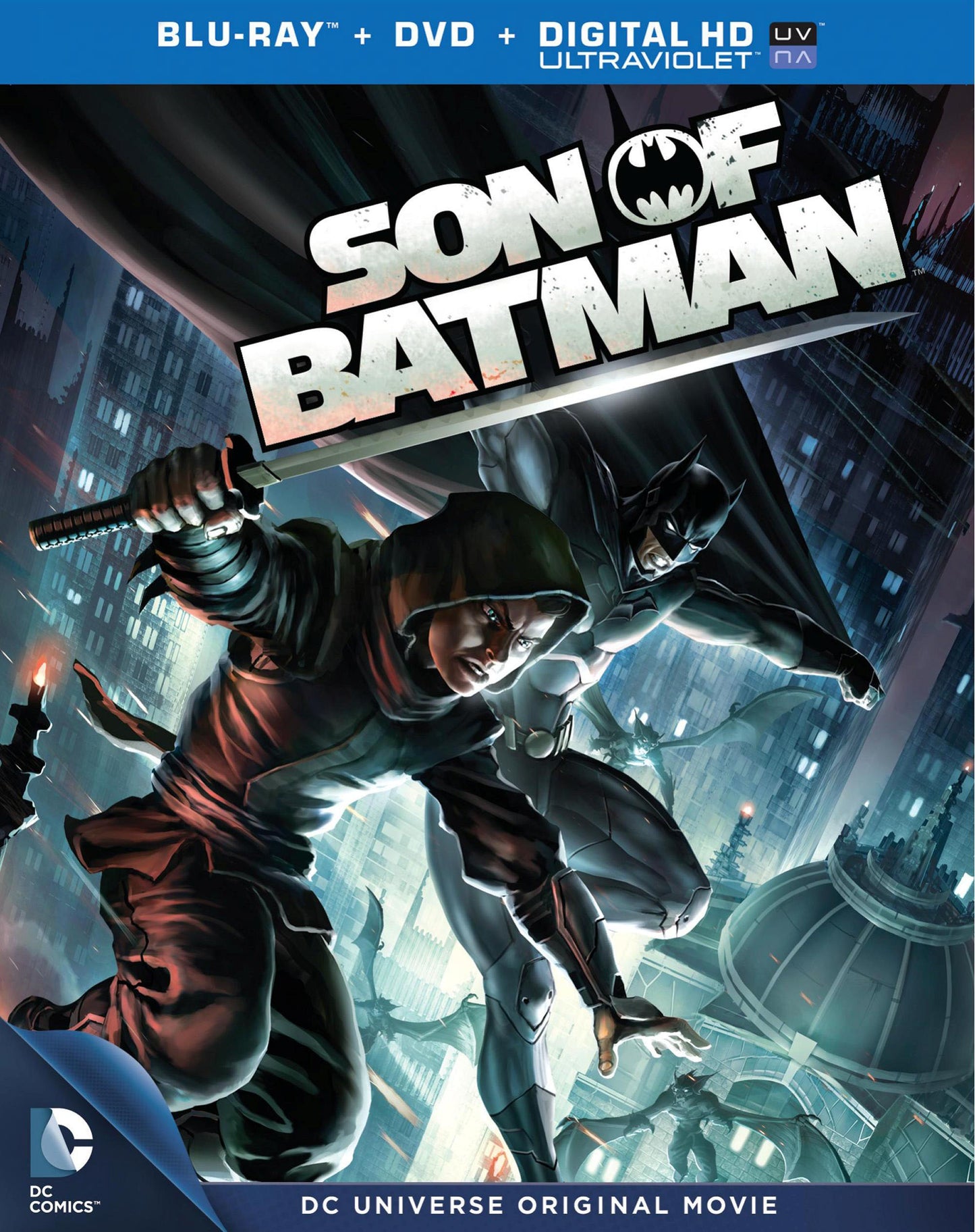Son of Batman [2 Discs] [Includes Digital Copy] [Blu-ray/DVD] cover art