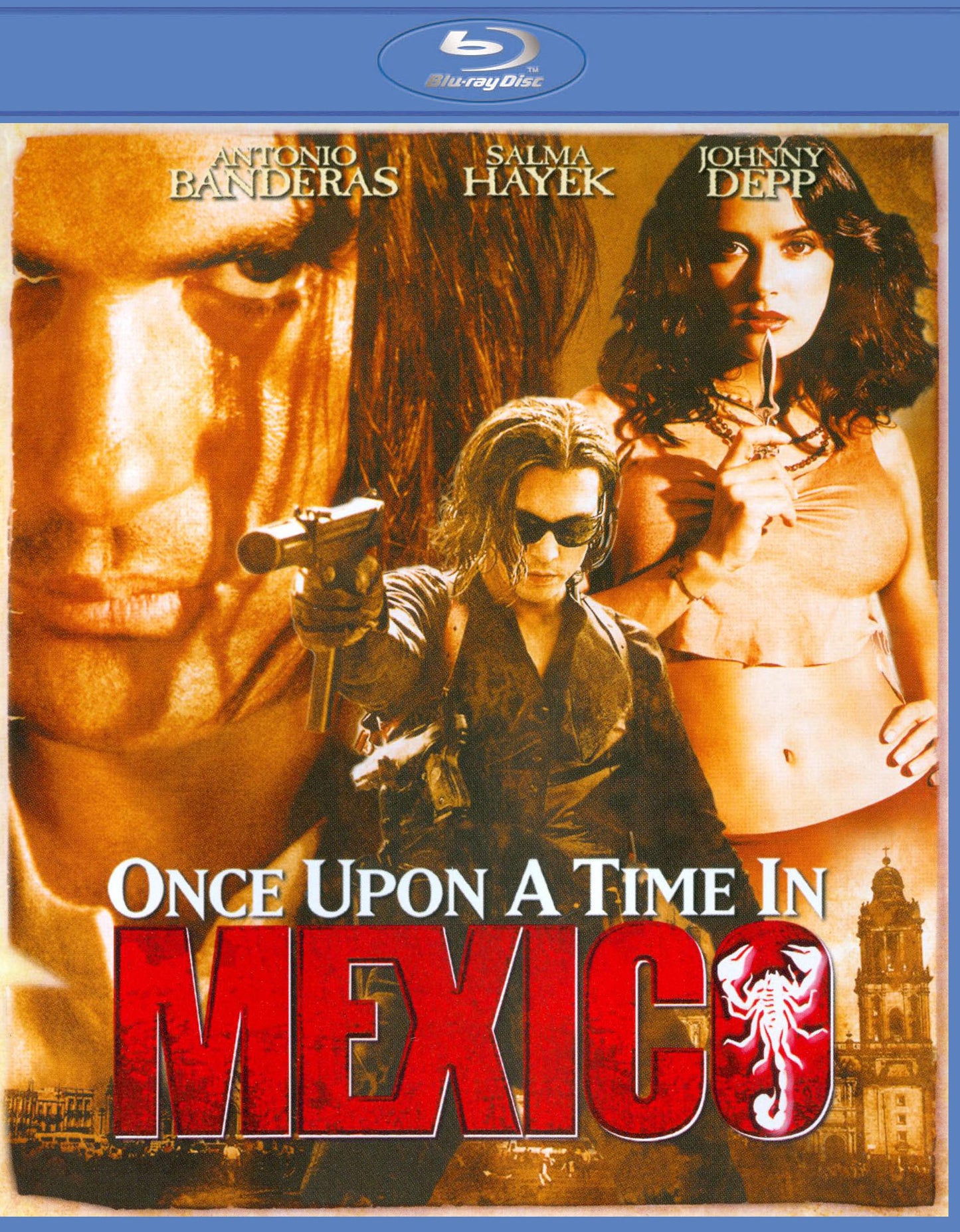 Once Upon a Time in Mexico [Blu-ray] cover art