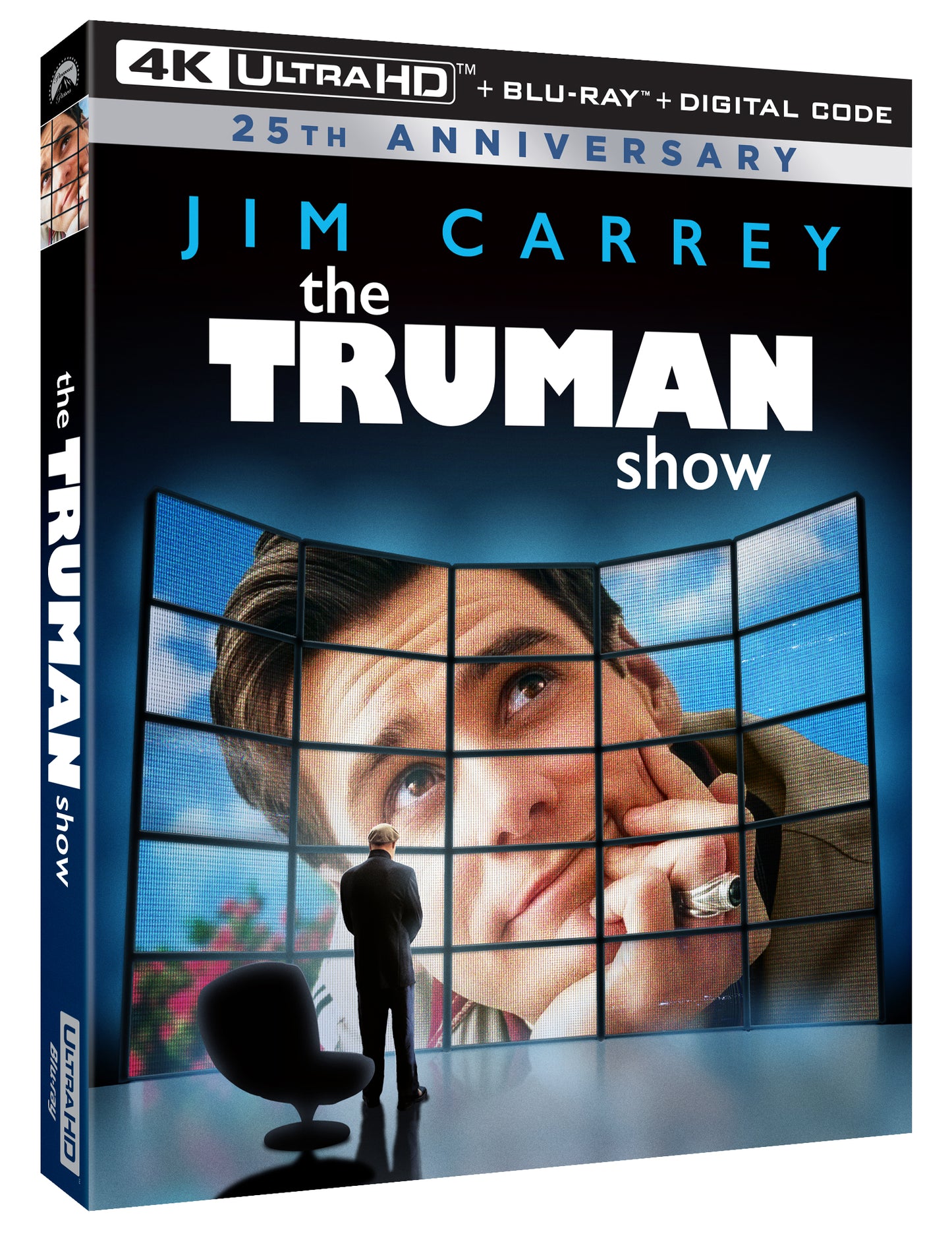 Truman Show [Includes Digital Copy] [4K Ultra HD Blu-ray/Blu-ray] cover art