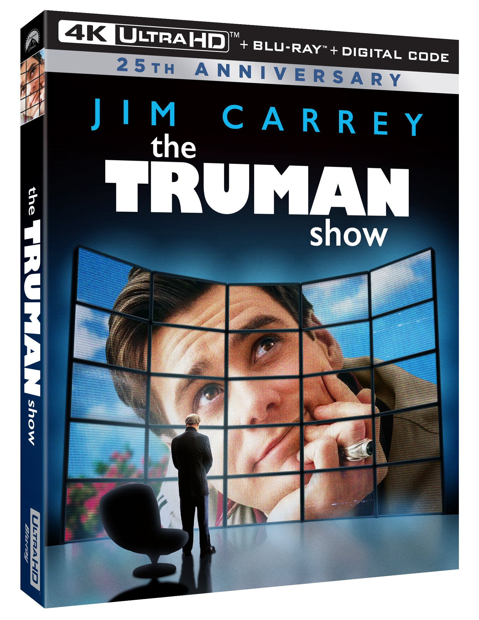 Truman Show [Includes Digital Copy] [4K Ultra HD Blu-ray/Blu-ray] cover art