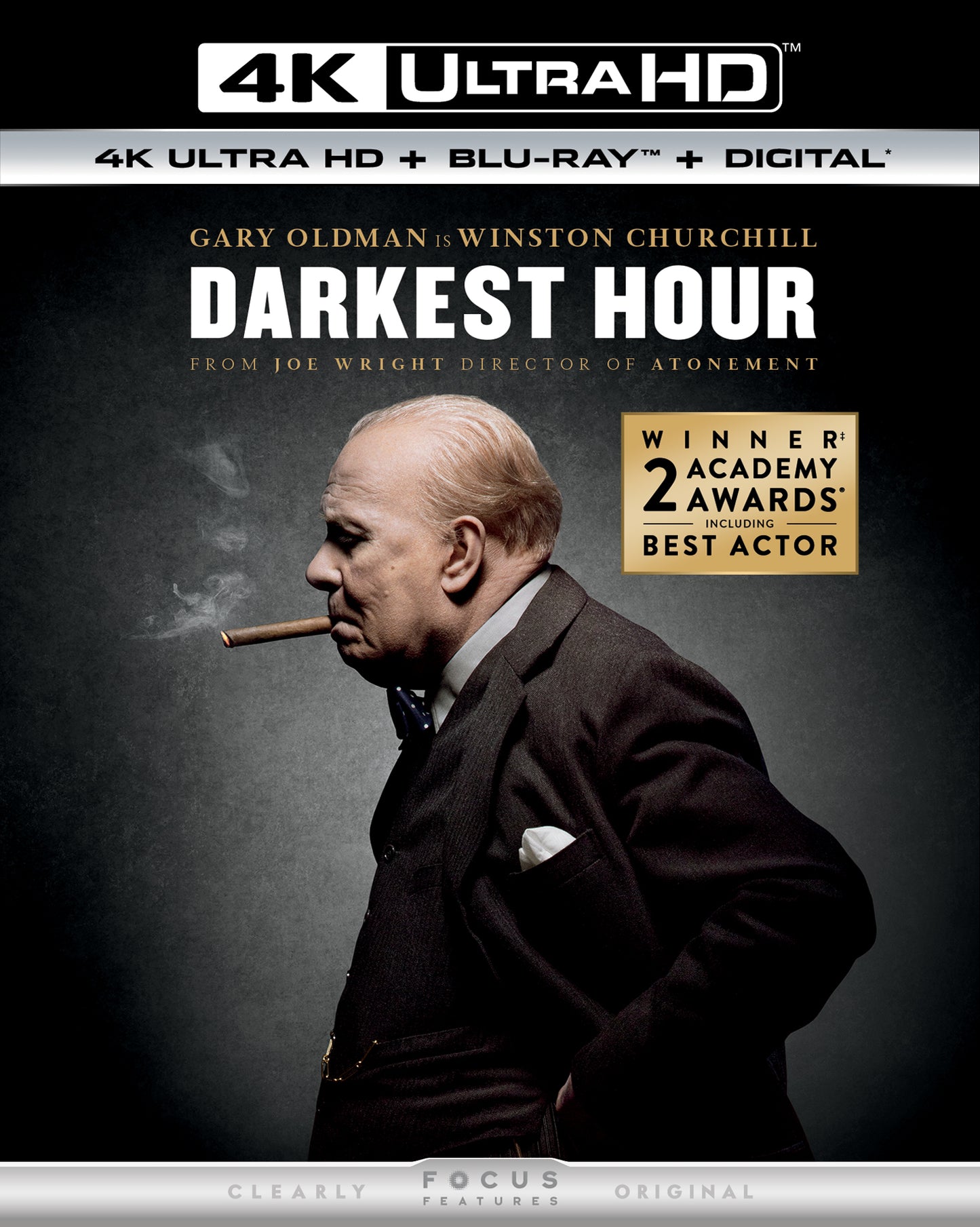 Darkest Hour [4K Ultra HD Blu-ray/Blu-ray] cover art