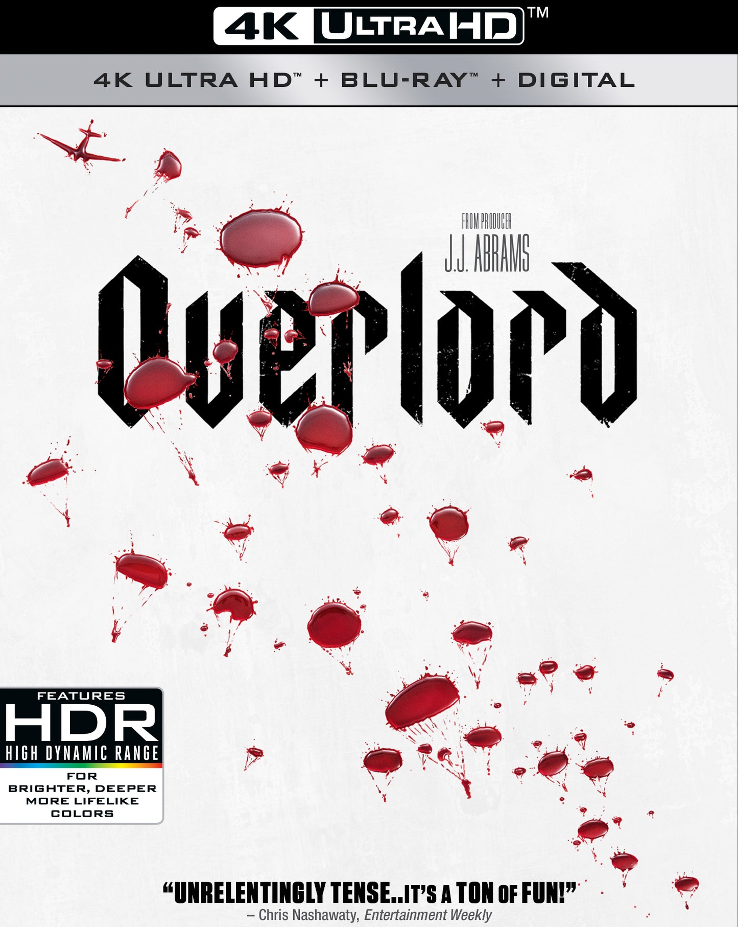Overlord [Includes Digital Copy] [4K Ultra HD Blu-ray/Blu-ray] cover art