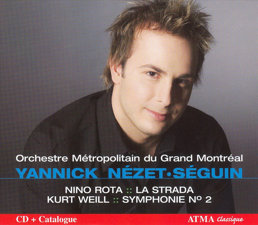 Nino Rota: La Strada; Weill: Symphony No. 2 cover art