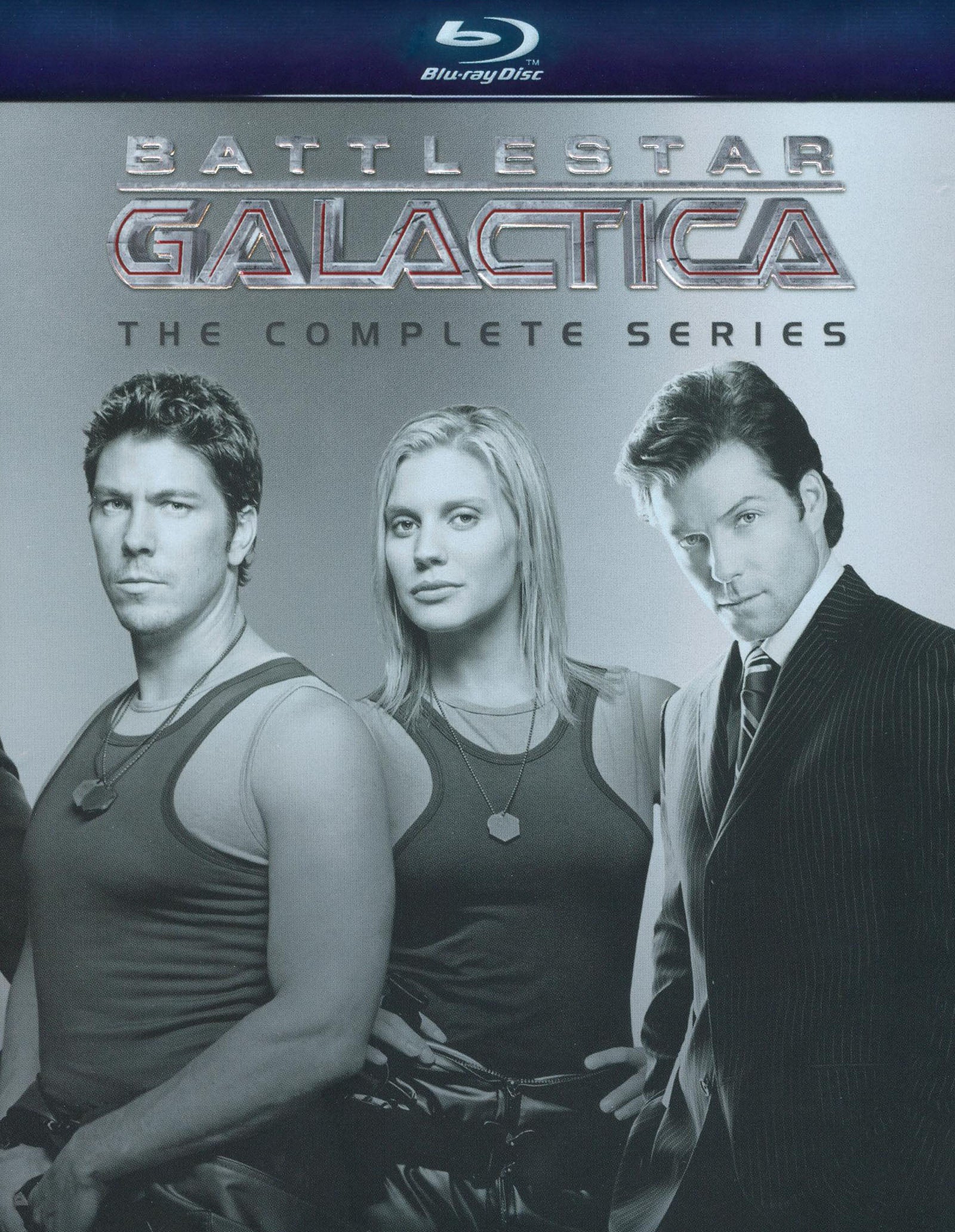 Battlestar Galactica: The Complete Series [26 Discs] [Blu-ray] cover art