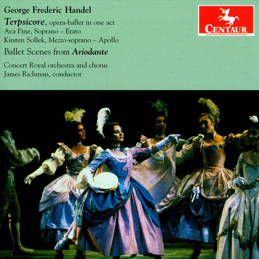 Handel: Terpsicore; Ballet Scenes from Ariodante cover art