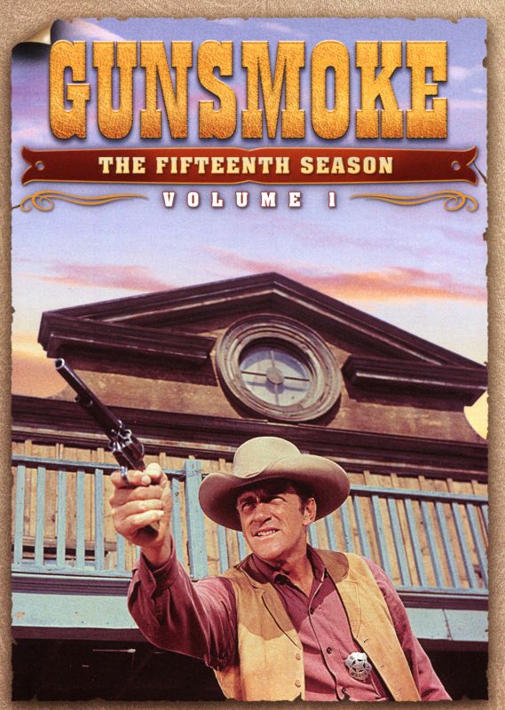 Gunsmoke: The Fifteenth Season - Vol. 1 [4 Discs] cover art