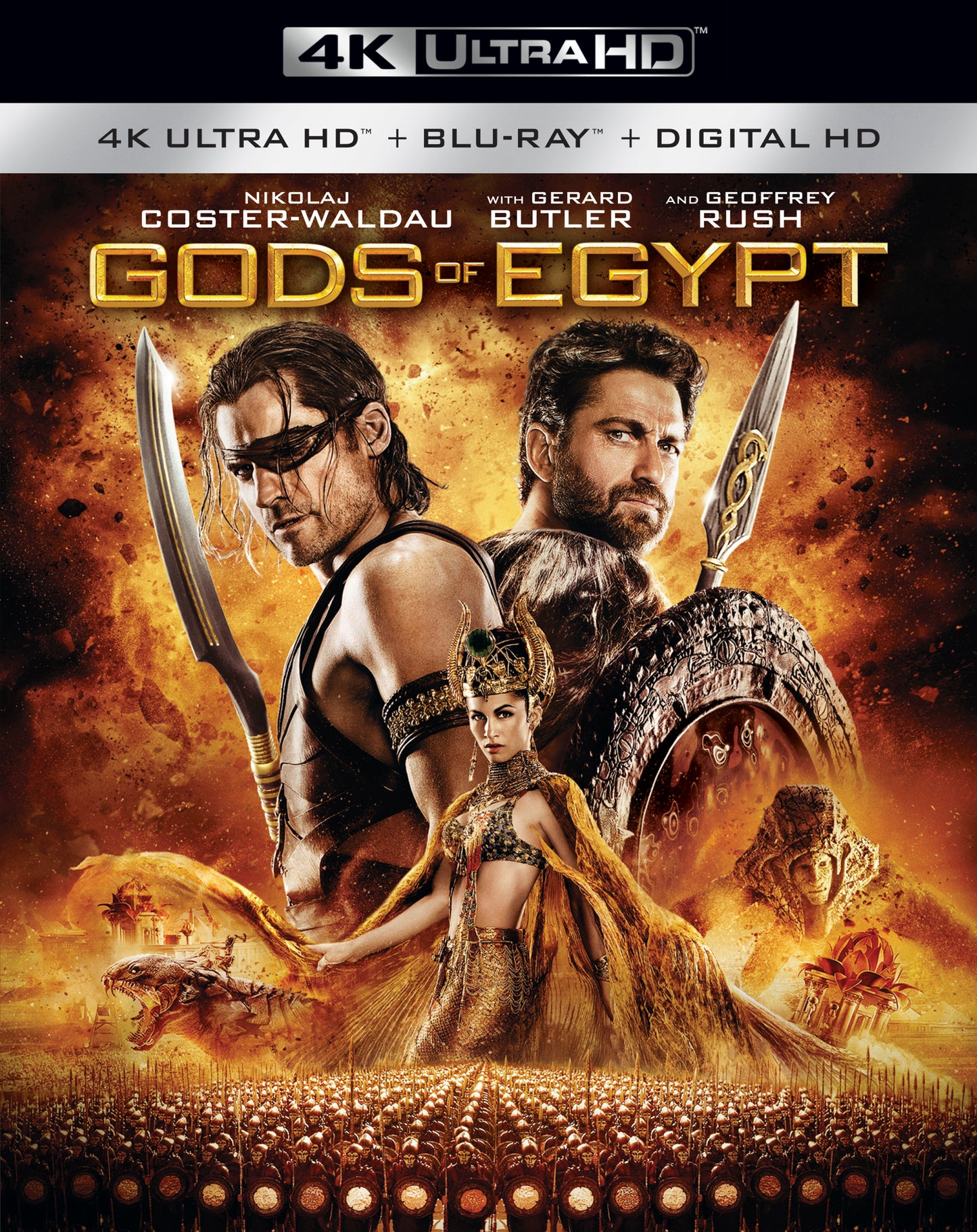 Gods of Egypt [4K Ultra HD Blu-ray/Blu-ray] cover art