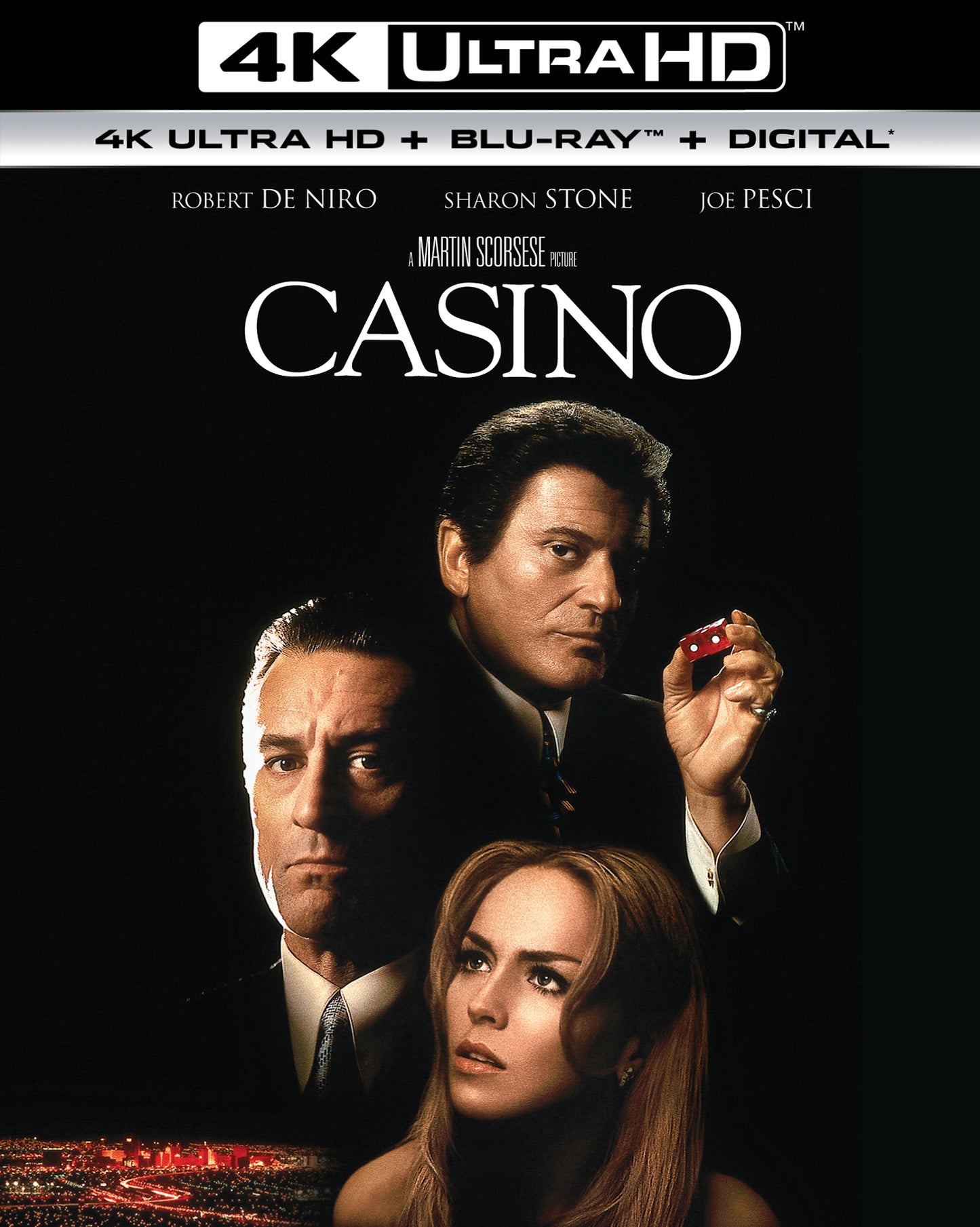 Casino [Includes Digital Copy] [4K Ultra HD Blu-ray/Blu-ray] cover art
