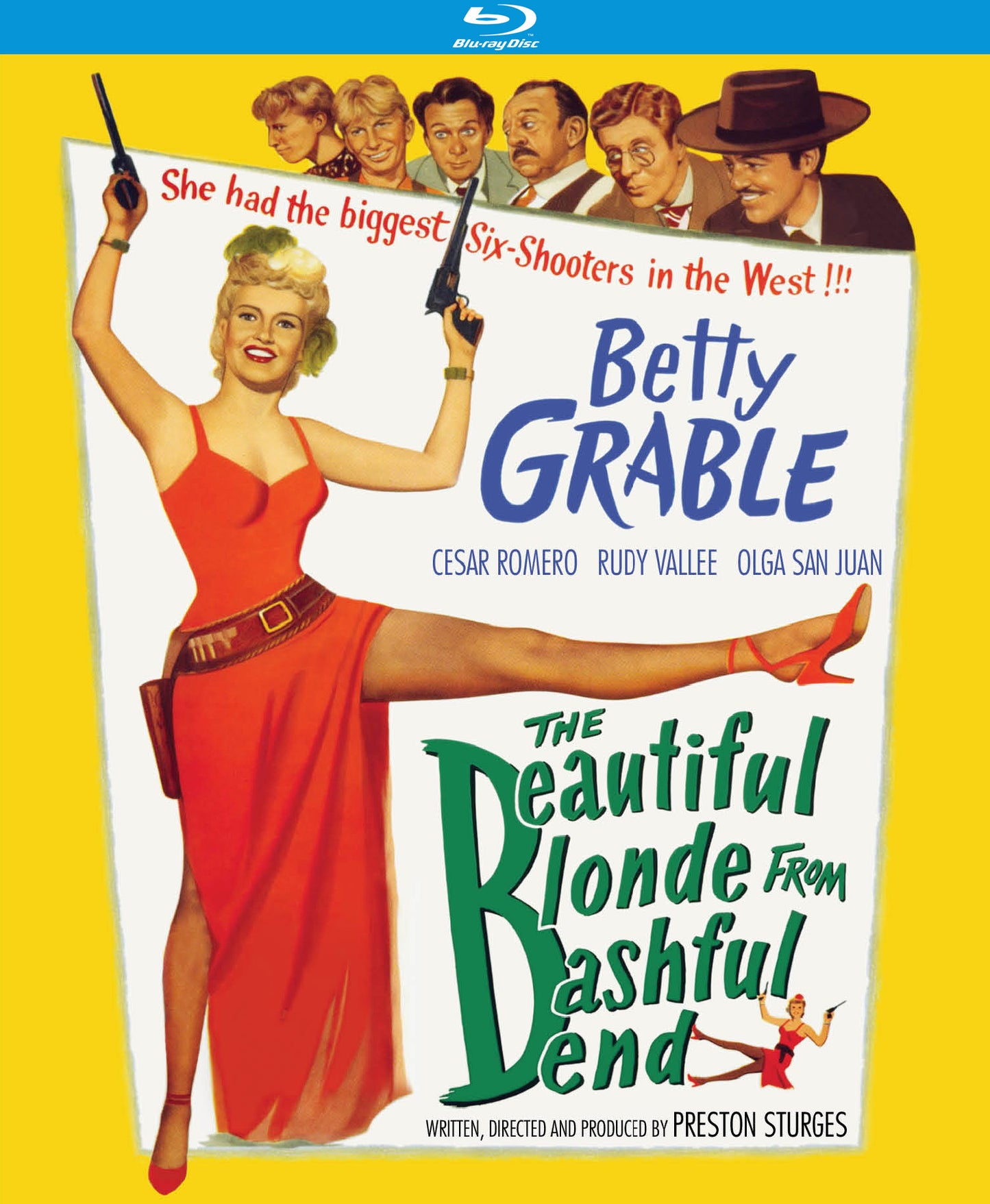 Beautiful Blonde from Bashful Bend [Blu-ray] cover art