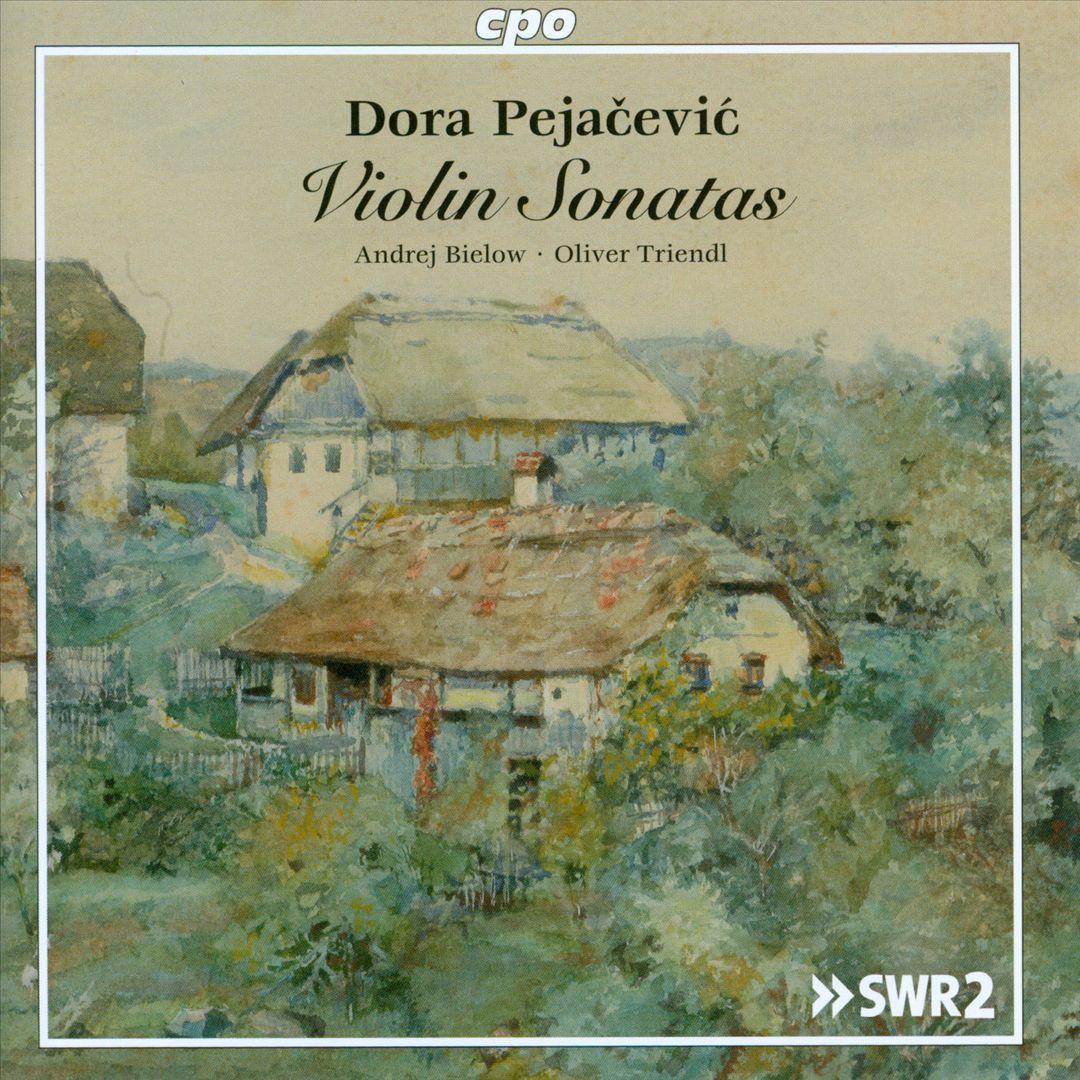 Dora Pejacevic: Violin Sonatas cover art