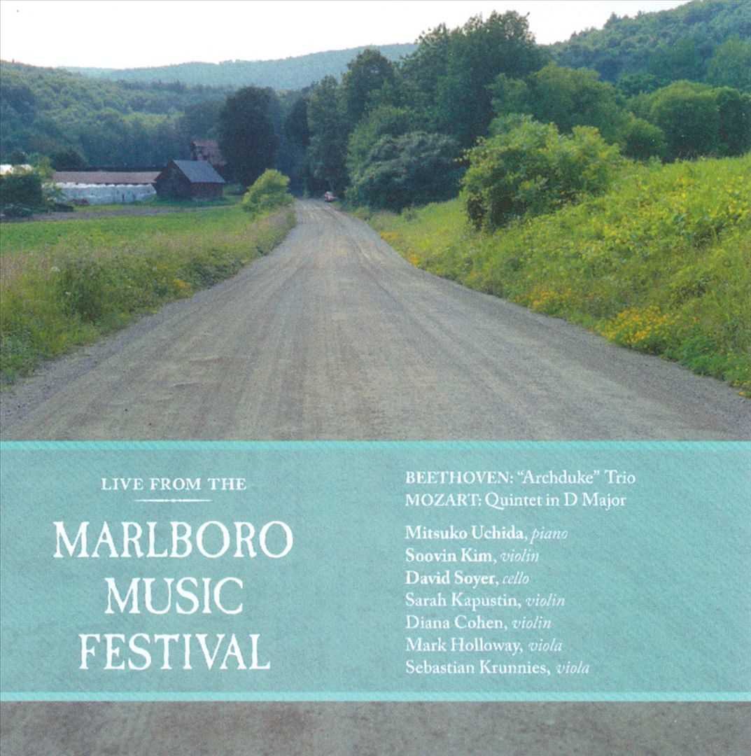 Live from the Marlboro Music Festival: Mozart, Beethoven, Schubert cover art