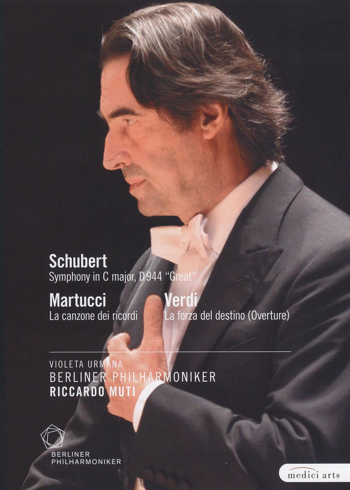 Riccardo Muti Conducts Schubert, Martucci E Verdi cover art