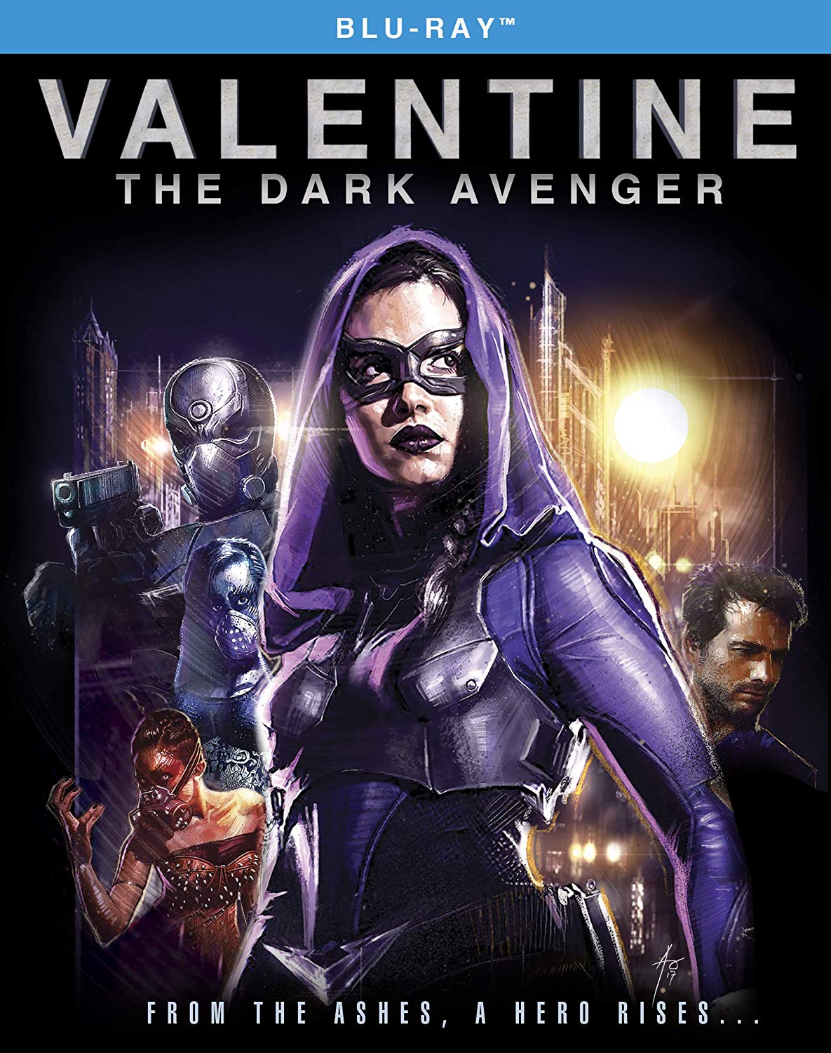 Valentine: The Dark Avenger [Blu-ray] cover art