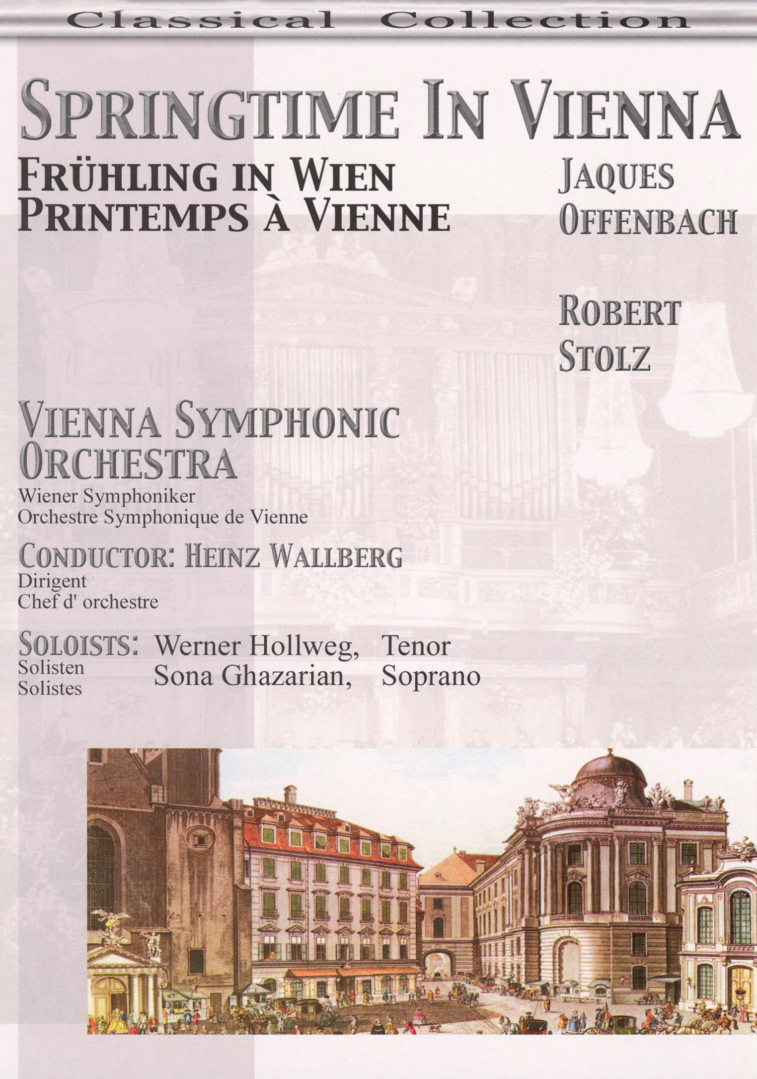 Springtime in Vienna, Vol. 2: Jacques Offenbach/Robert Stolz cover art