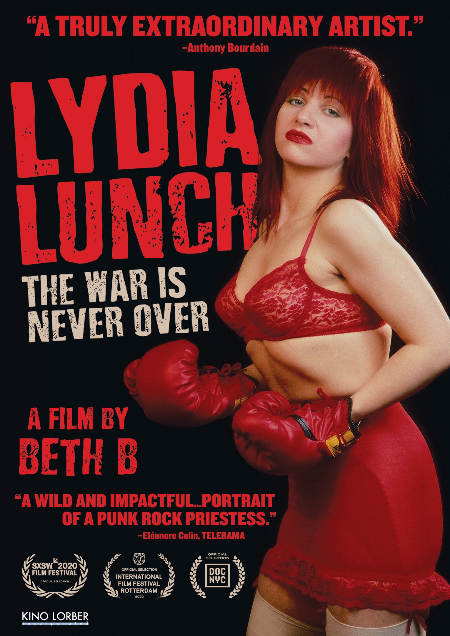 Lydia Lunch: The War Is Never Over cover art