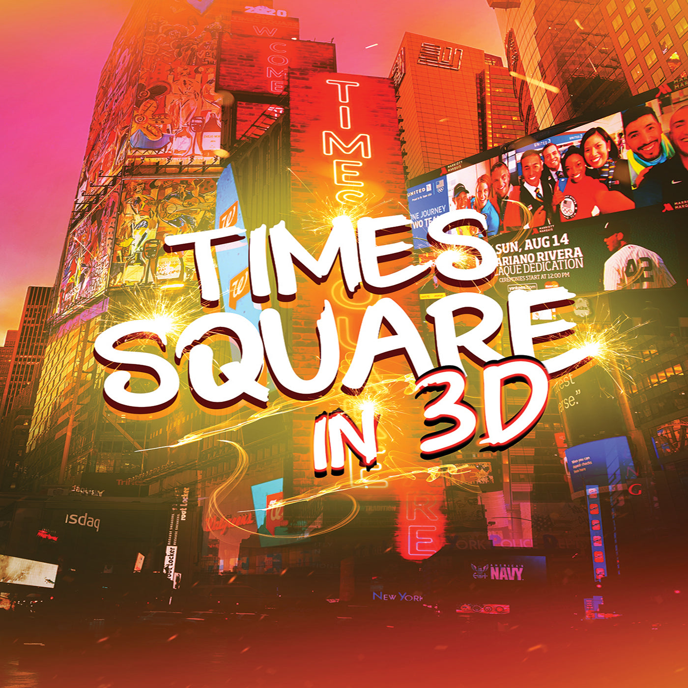 Times Square in 3D cover art