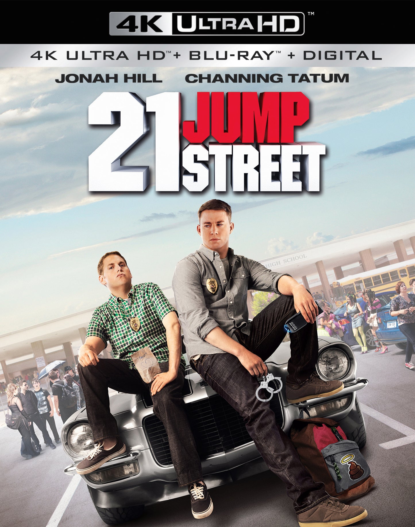 21 Jump Street [Includes Digital Copy] [4K Ultra HD Blu-ray/Blu-ray] cover art