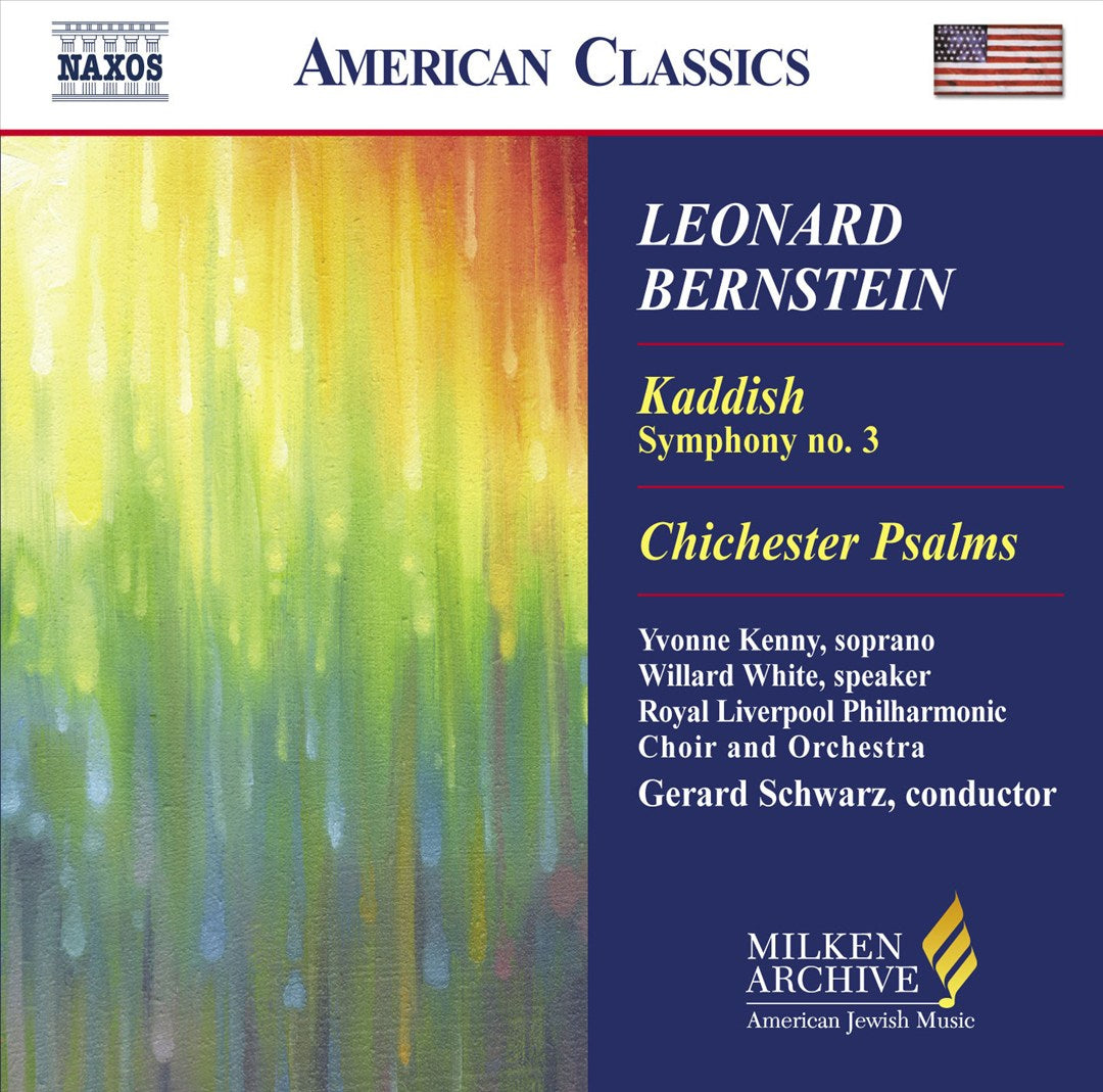 Leonard Bernstein: Kaddish, Symhony No. 3; Chichester Psalms cover art