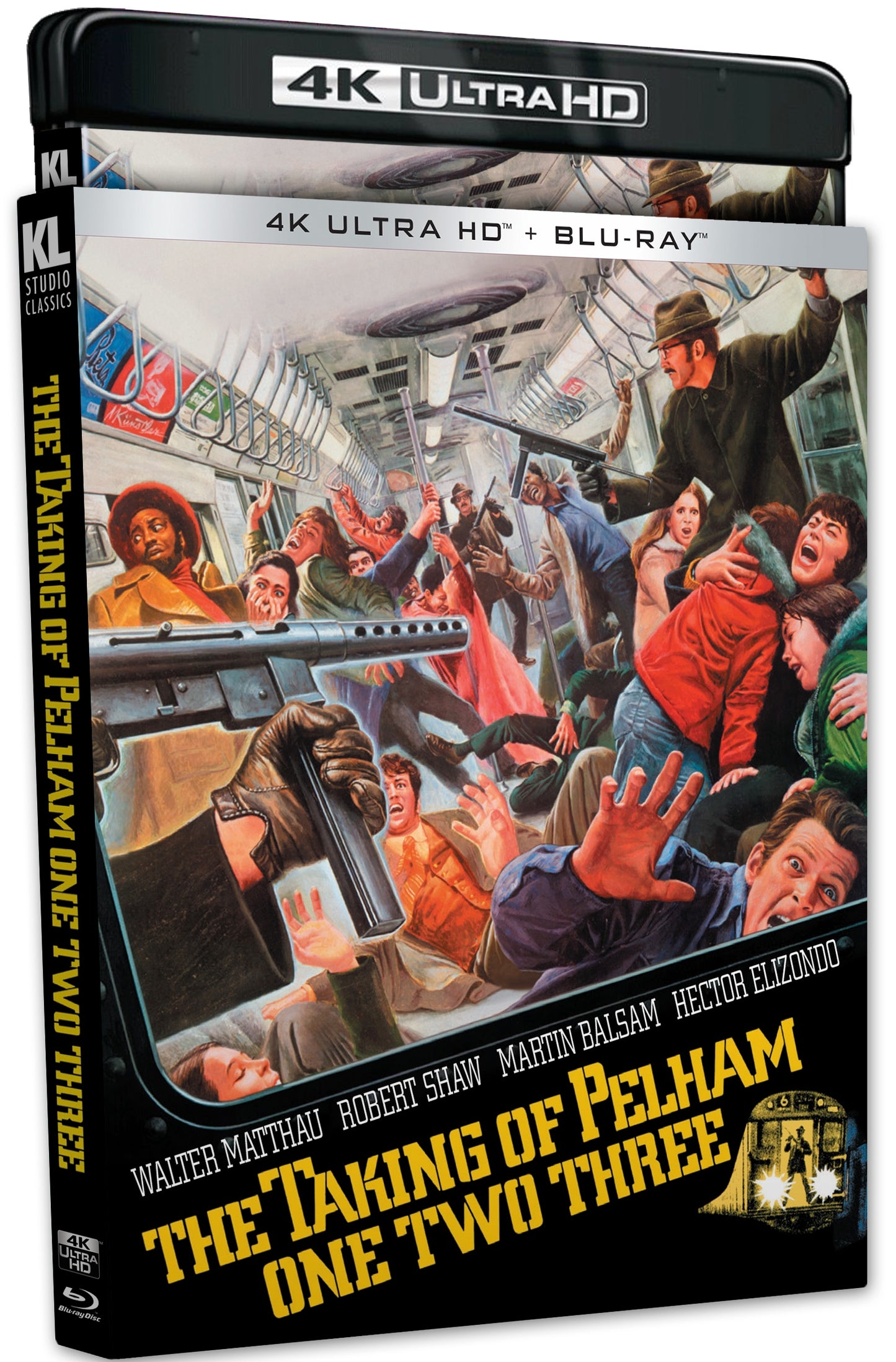 Taking of Pelham One Two Three [4K Ultra HD Blu-ray] cover art