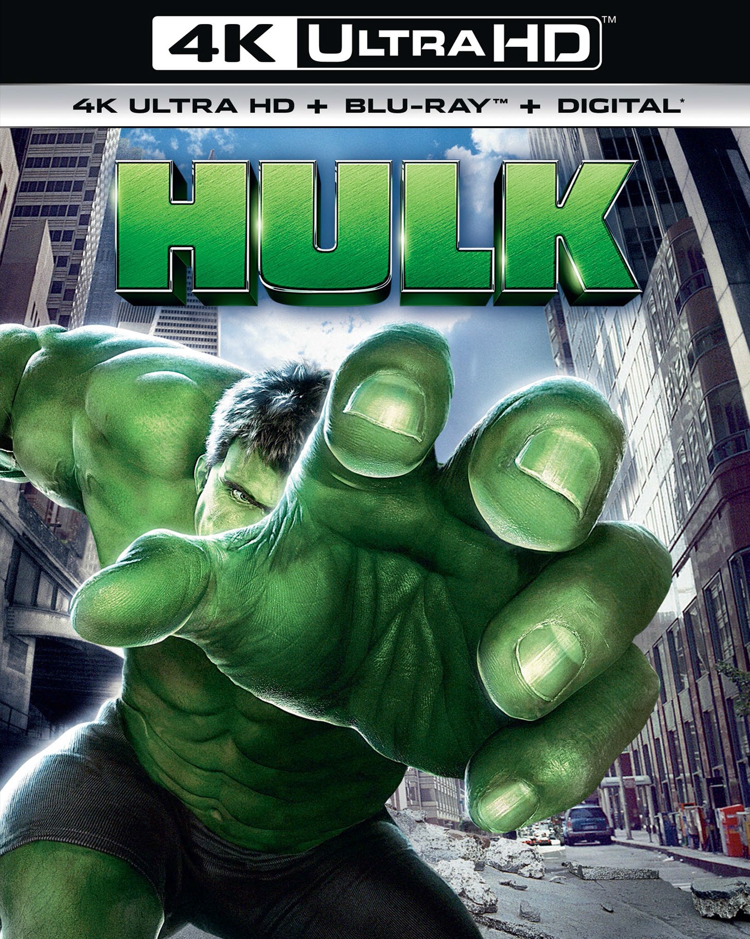 Hulk [Includes Digital Copy] [4K Ultra HD Blu-ray/Blu-ray] [2 Discs] cover art
