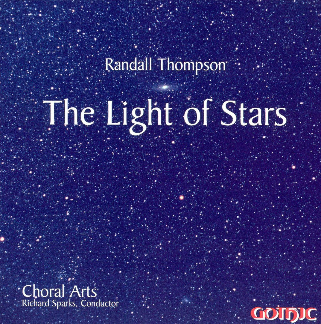 Randall Thompson: The Light of Stars cover art