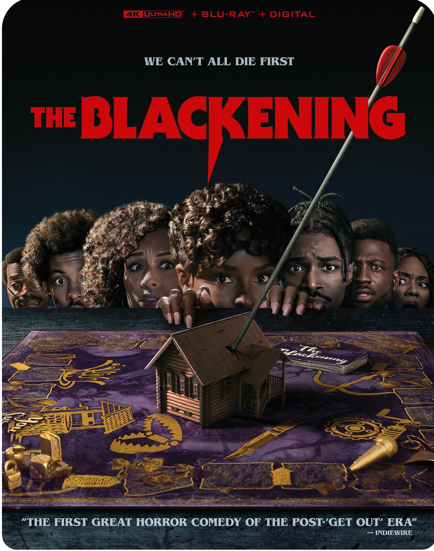 Blackening [Includes Digital Copy] [4K Ultra HD Blu-ray/Blu-ray] cover art