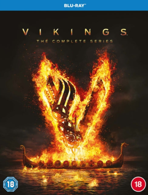 Vikings Seasons 1 to 6 Complete Collection Blu-Ray cover art