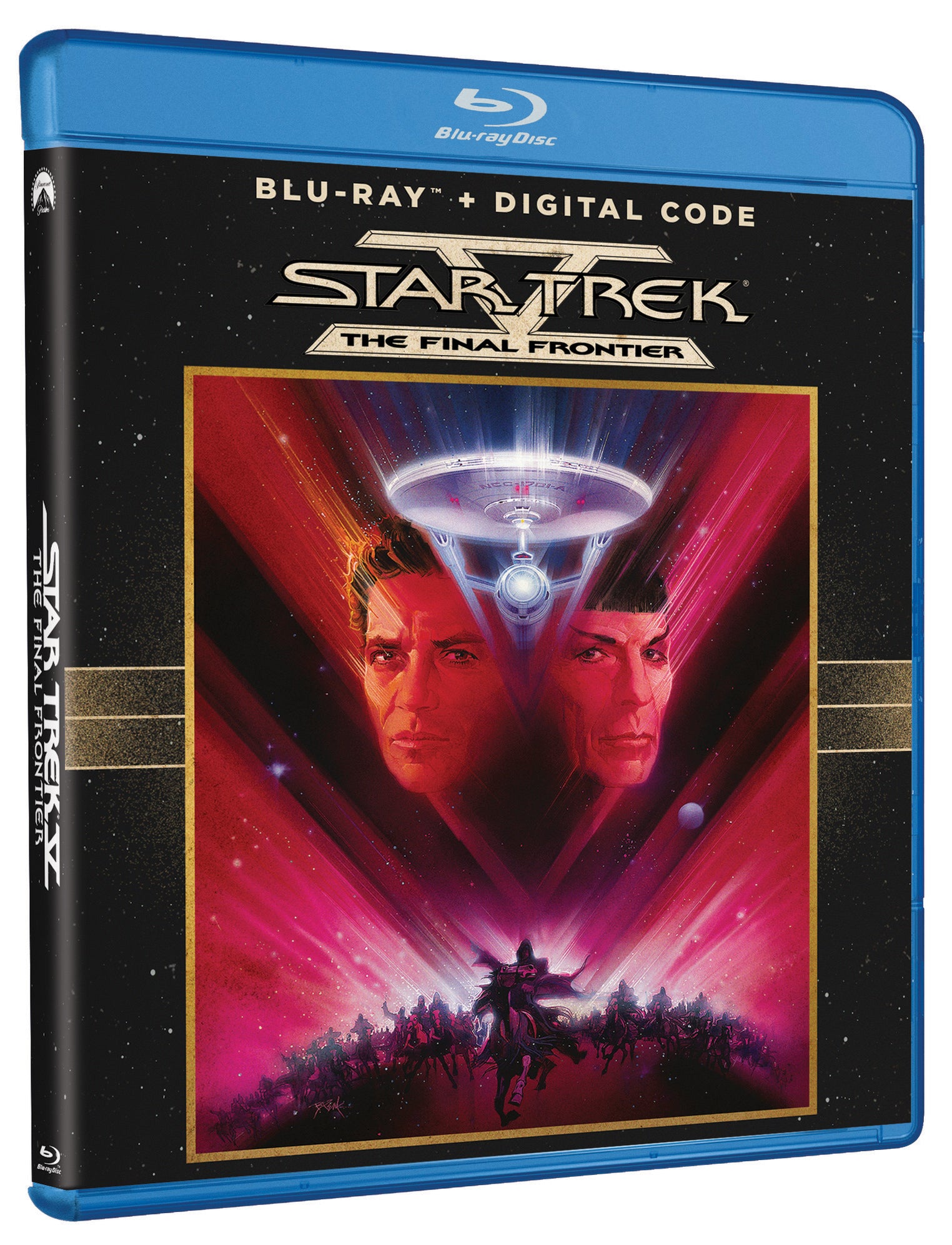 Star Trek V: The Final Frontier [Includes Digital Copy] [Blu-ray] cover art