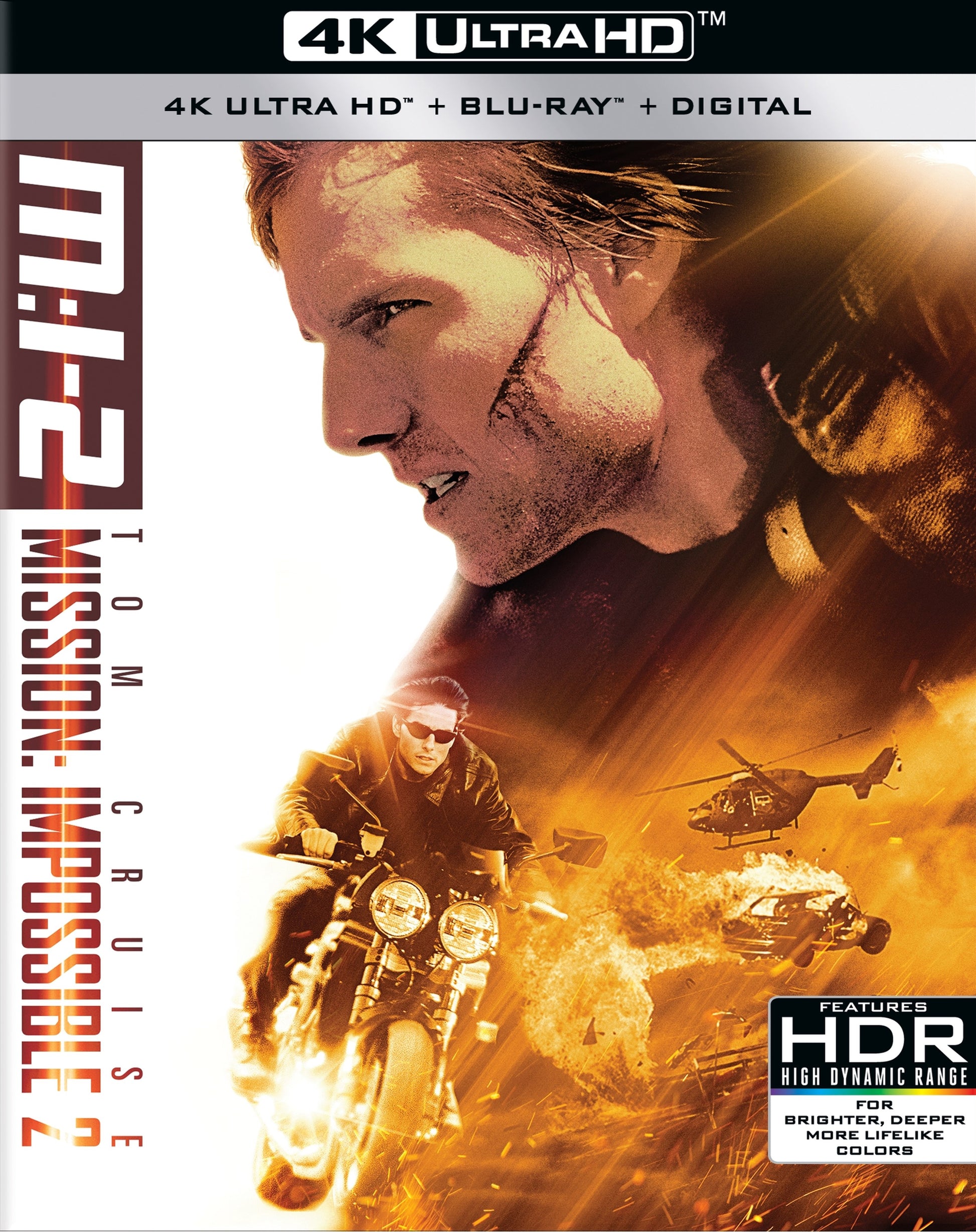 Mission: Impossible 2 [4K Ultra HD Blu-ray/Blu-ray] cover art