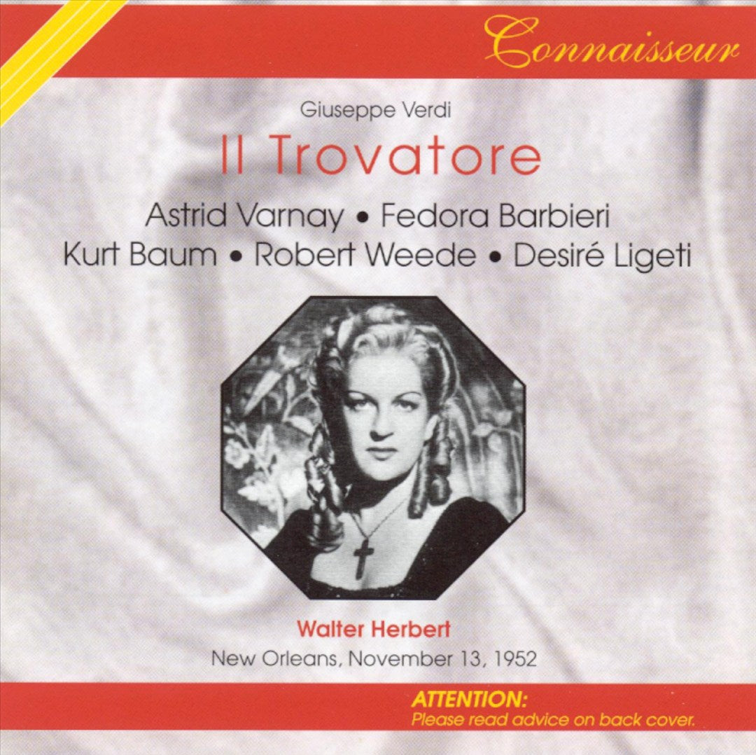 Verdi: Il Trovatore cover art