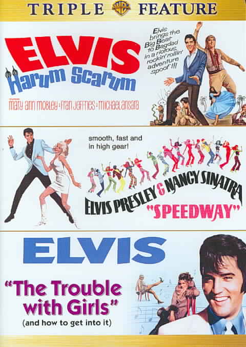 Harum Scarum/Speedway/The Trouble with Girls cover art