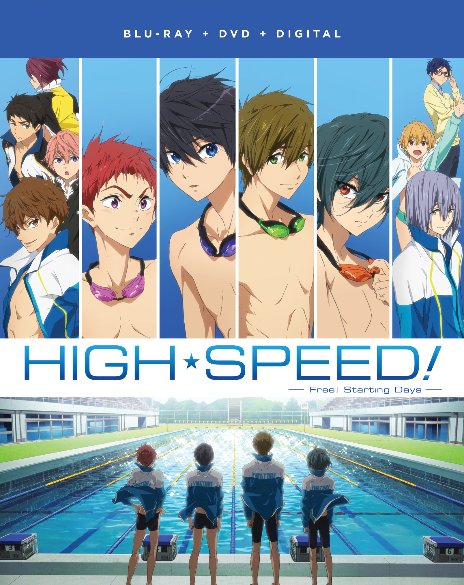 High Speed! Free! Starting Days [Blu-ray] cover art
