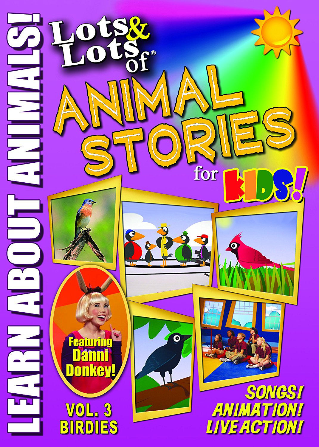 Lots & Lots of Animal Stories for Kids!: Birdies cover art