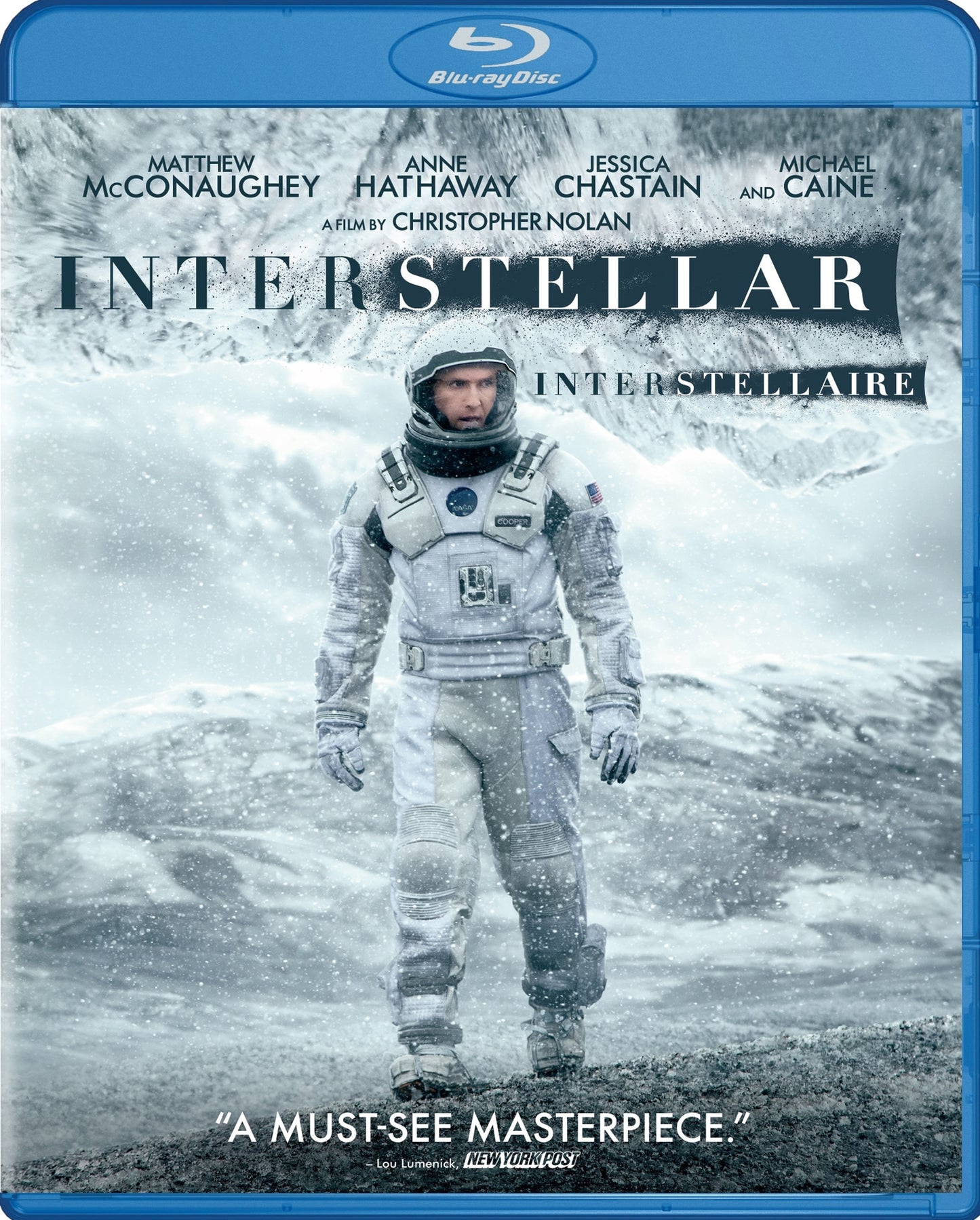 Interstellar [Blu-ray] cover art