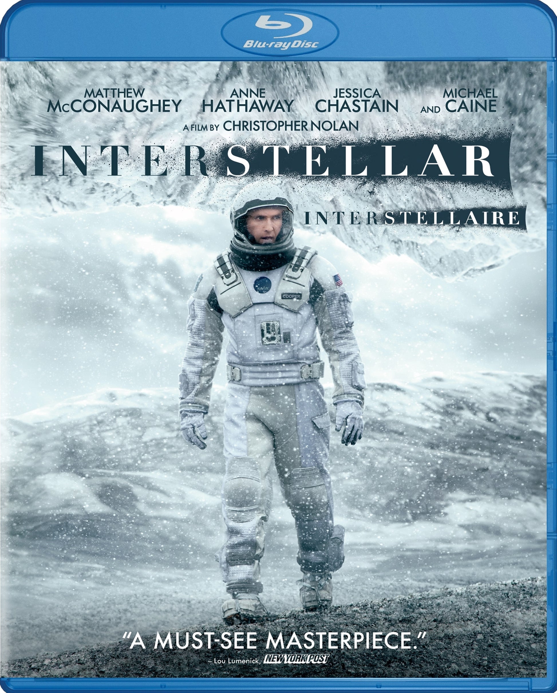 Interstellar [Blu-ray] cover art