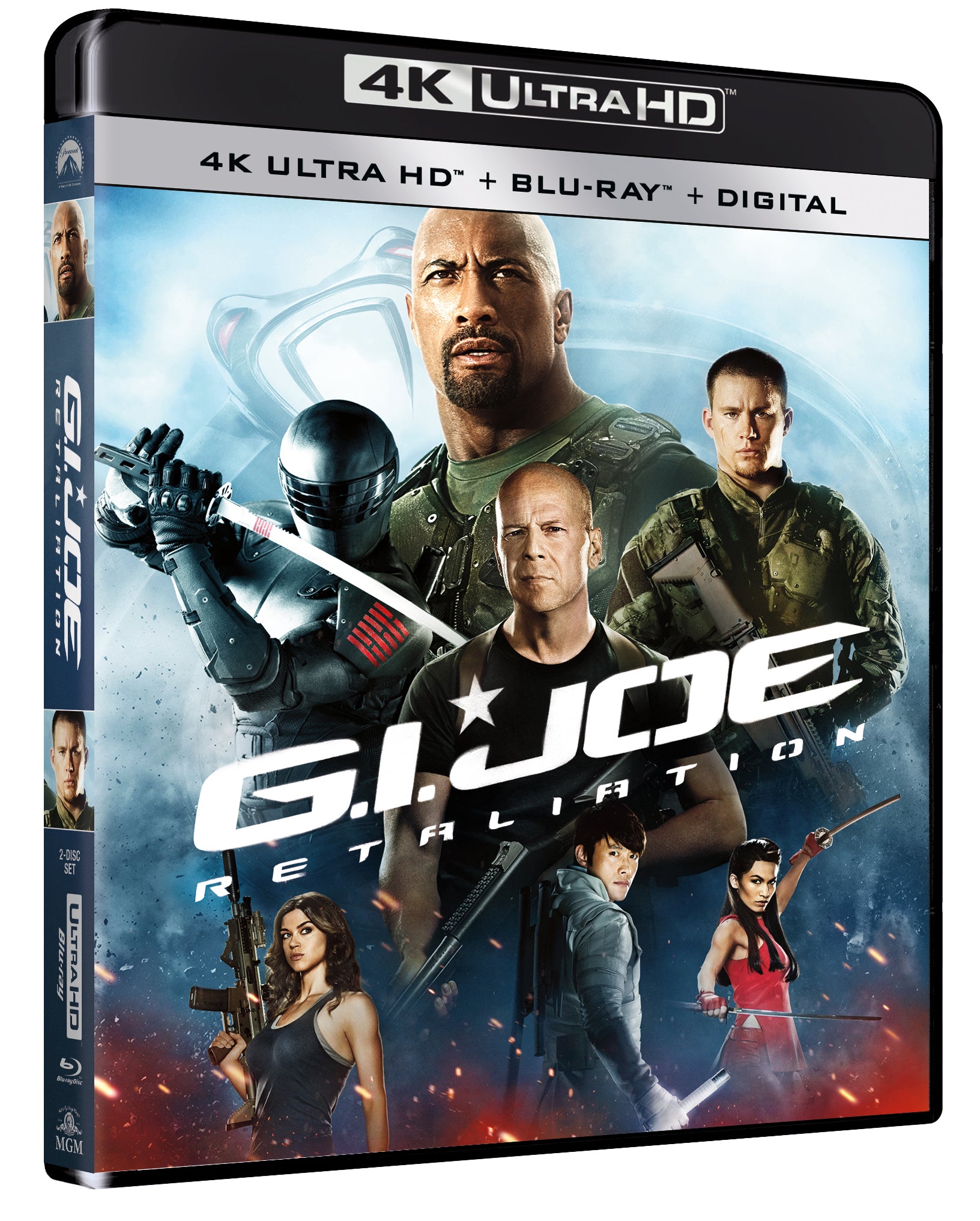 G.I. Joe: Retaliation [Includes Digital Copy] [4K Ultra HD Blu-ray/Blu-ray] cover art